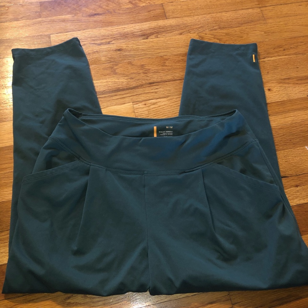 Lucy Comfy Baggy Pants Green Size Medium